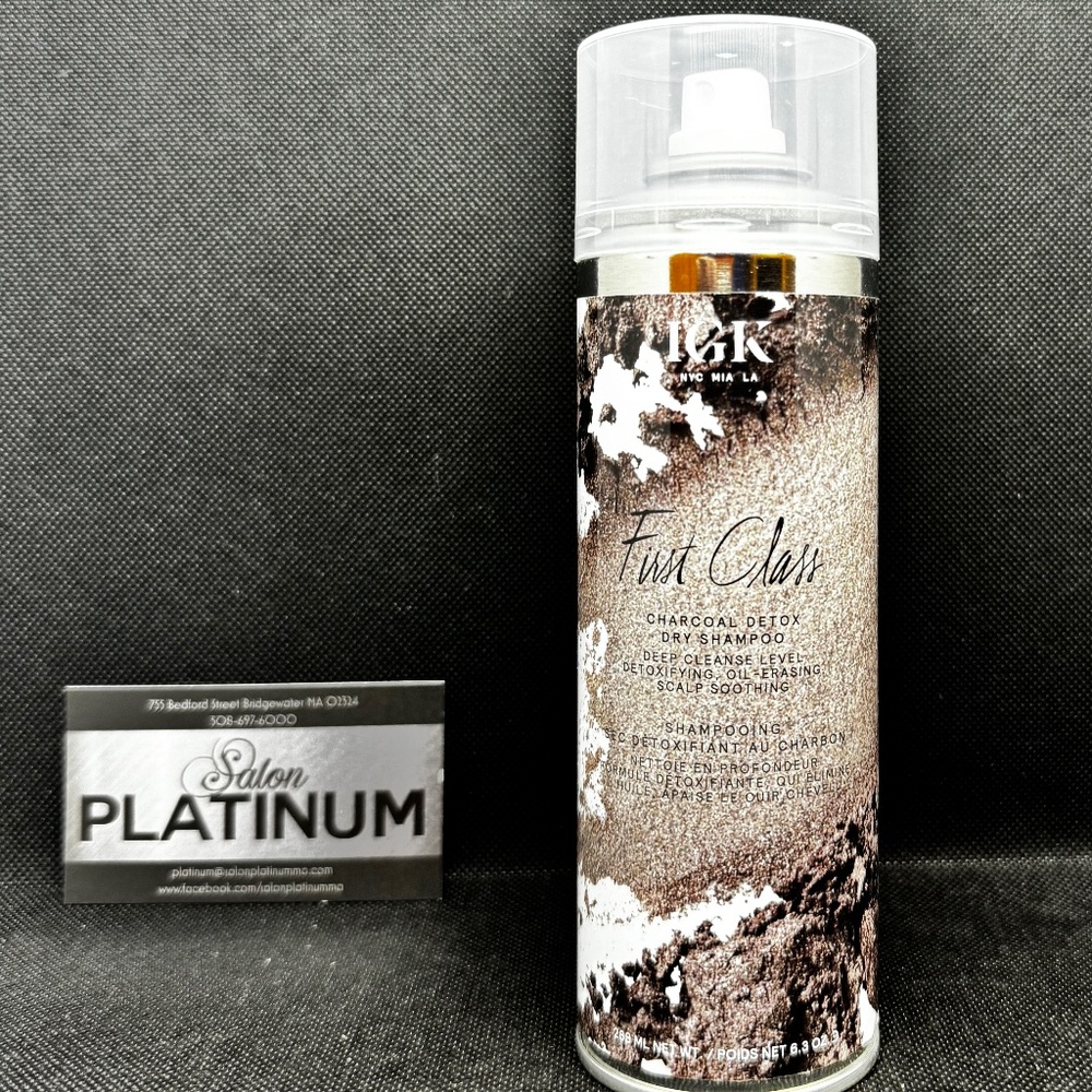 First Class Charcoal Detox Dry Shampoo